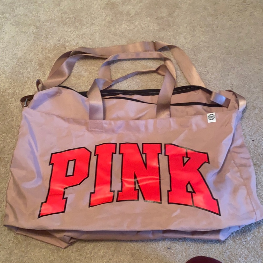Pink Victoria Secret Gym Travel Bag